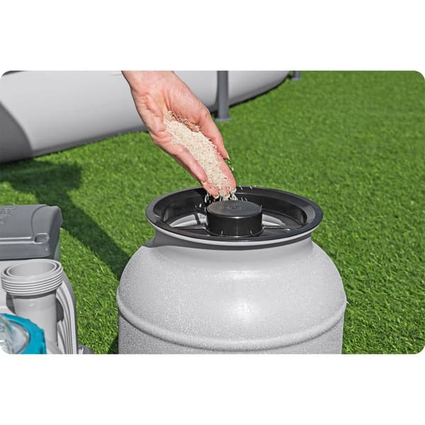 Sandpump 6056 l/h Bestway 58497 + sand 25 kg