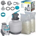 Miniatyrbillede 1 af 9: Sandpumpe 11355 L/t + Sand 50kg Bestway