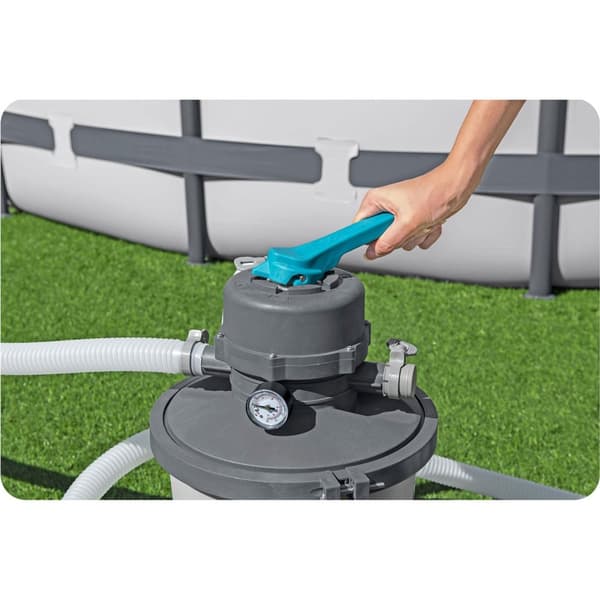 Sandpumpe 3596 l/t + Sand 25kg Bestway