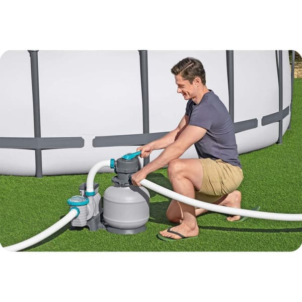 Sandpump 8327 l/h Bestway 58499 + sand 25 kg