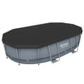 Miniatyrbild 7 av 7: Överdrag till pool med oval ram 427 x 250 x 100 cm Bestway 58425