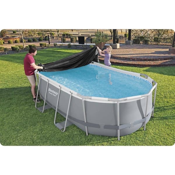 Överdrag till pool med oval ram 427 x 250 x 100 cm Bestway 58425