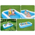 Miniatyrbild 9 av 9: Uppblåsbar familjepool 305 x 183 x 56 cm 3in1 Bestway 54009