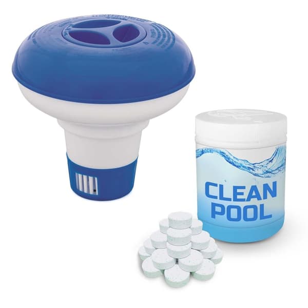 Flytande dispenser för kemikalier + 0,5 kg multifunktionella tabletter