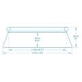 Miniatyrbillede 3 af 3: Udvidelsesbassin til have 305 x 66 cm Bestway 57456