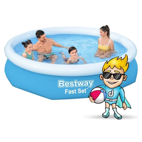 Udvidelsesbassin til have 305 x 66 cm Bestway 57456