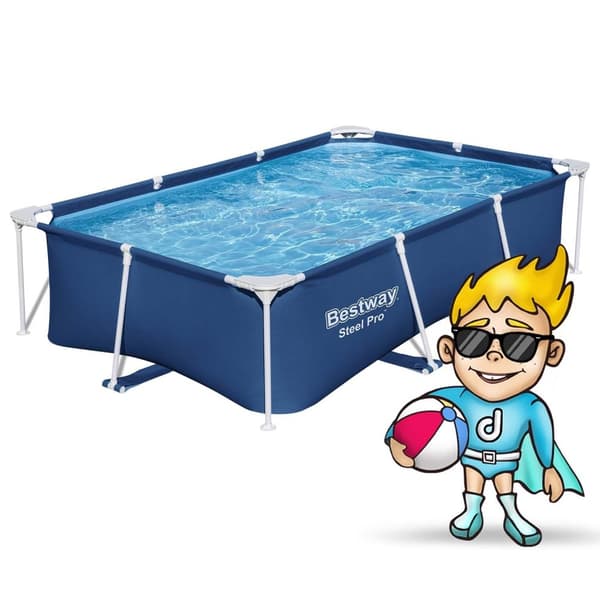 Ramme hagebasseng 259 x 170 x 61 cm Bestway 56403N
