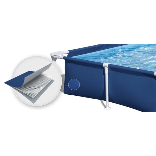 Rektangulær rammebasseng 221x150x43 cm 16in1 Bestway 56401N