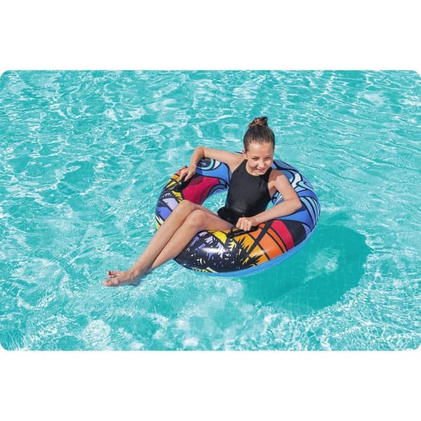 Blå svømmering 91 cm Bestway 36350