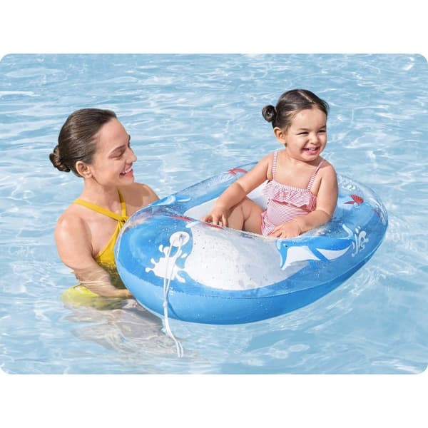 Strandponton för simning delfin 102 x 69 cm Bestway 34037
