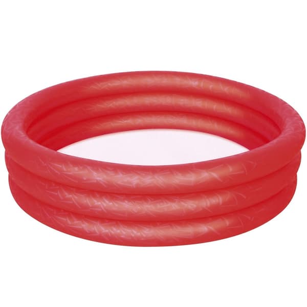 Uppblåsbar pool 122 x 25 cm Bestway 51025 - röd