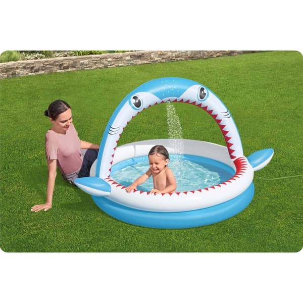 Oppustelig pool med sprinkler 163 x 127 x 92 cm Bestway 53157