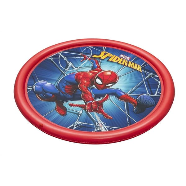 Uppblåsbar plaskdamm med fontän Spider-Man 165 cm Bestway 98792