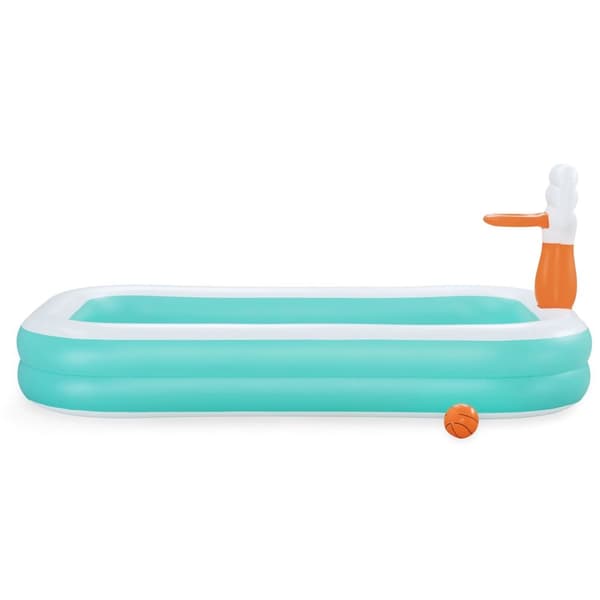 Dunk'N Splash uppblåsbar pool 251 x 168 x 102 cm Bestway 54445