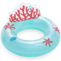 Miniatyrbild 1 av 7: Coral Bliss simring med ryggstöd 107 x 113 cm Bestway 43730