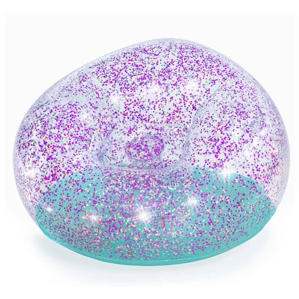 Bestway 75115 oppustelig glitterstol