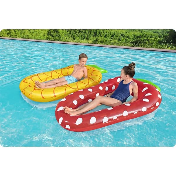 Bestway 43644 ananas oppustelig svømmemadras