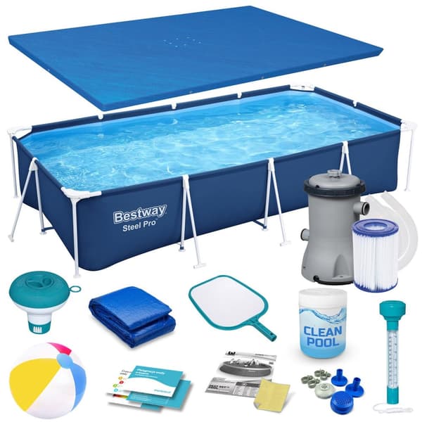 Ramme havepool 400 x 211 x 81 cm 15in1 Bestway 56405N