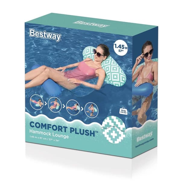 Comfort Plush Bestway 43555 oppustelig madras til svømning