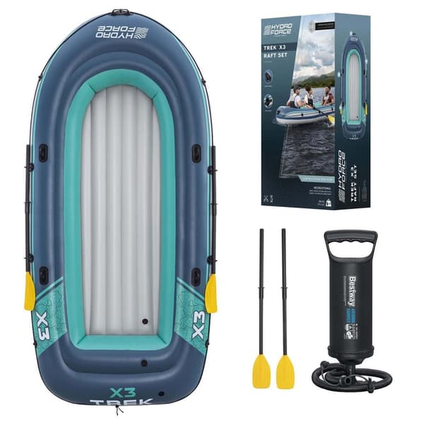 Uppblåsbar båt Trek X3 Raft 294 x 137 cm Bestway 61154