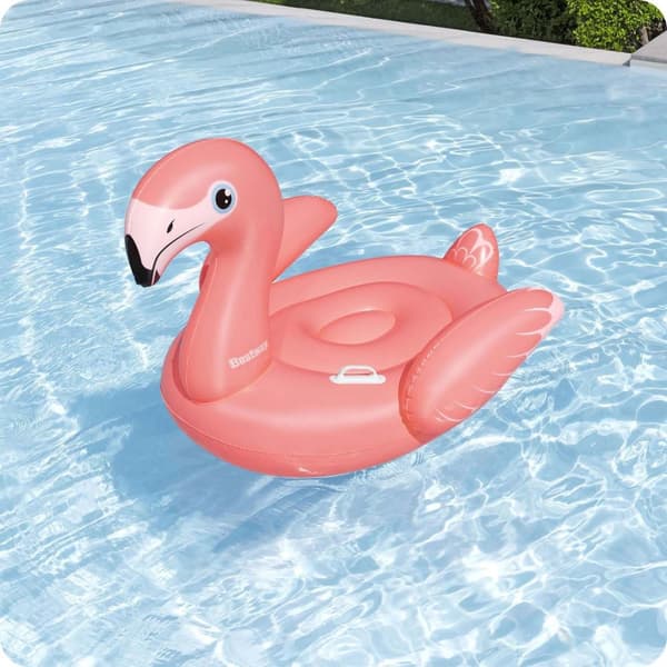 Flamingo oppblåsbar madrass 138 x 107 cm Bestway 41525