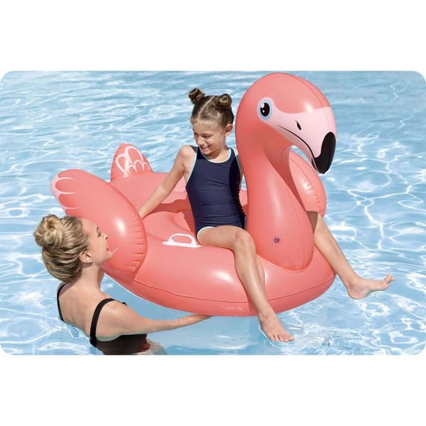 Flamingo oppblåsbar madrass 138 x 107 cm Bestway 41525