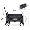 Miniatyrbillede 8 af 9: Transportvogn, foldbar 80l Humberg HM-514
