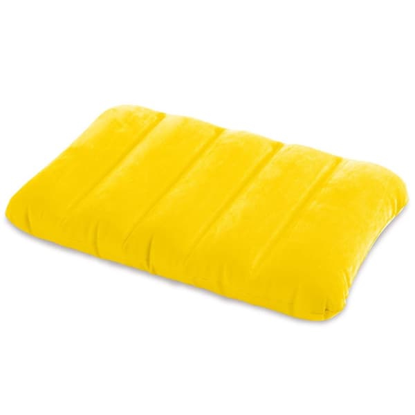 Super oppblåsbar pute 43 x 28 x 9 cm INTEX 68676 blå