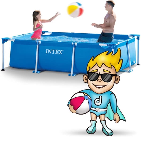Ramme havepool 300 x 200 x 75 cm 15 i 1 INTEX 28272