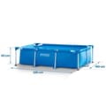 Miniatyrbilde 3 av 3: Ramme hagebasseng 220 x 150 x 60 cm 2-i-1 INTEX 28270