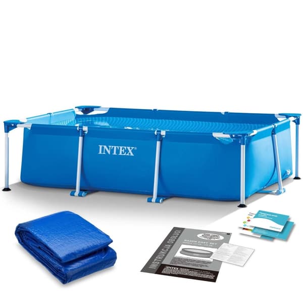 Ramme hagebasseng 220 x 150 x 60 cm 2-i-1 INTEX 28270