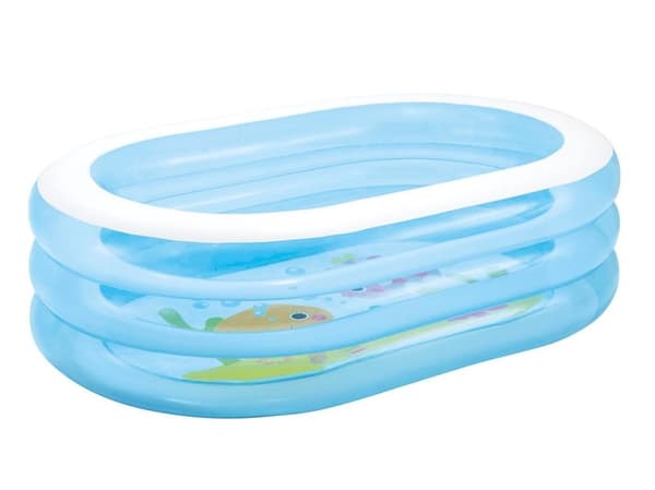 Oppustelig pool, oval 163 x 107 x 46 cm INTEX 57482