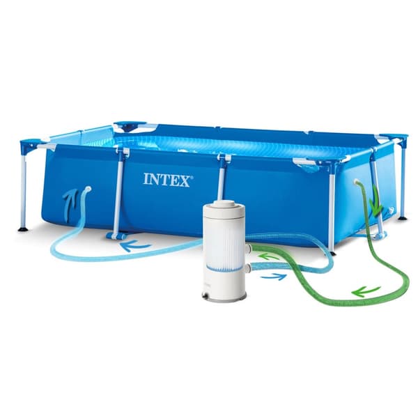 Ramme havepool 260 x 160 x 65 cm 15 i 1 INTEX 28271