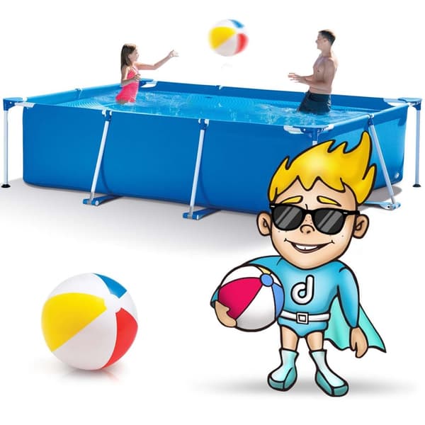 Ramme havepool 260 x 160 x 65 cm 15 i 1 INTEX 28271
