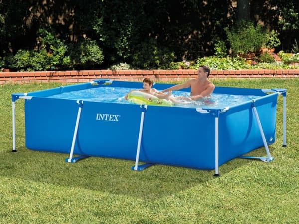 Ramme hagebasseng 300 x 200 x 75 cm 2-i-1 INTEX 28272
