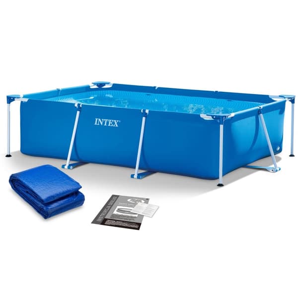 Ramme hagebasseng 300 x 200 x 75 cm 2-i-1 INTEX 28272