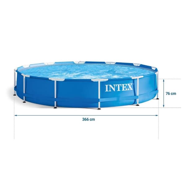 Ramme havepool 366 x 76 cm 9i1 INTEX 28212