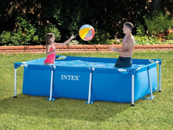 Ramme havepool 260 x 160 x 65 cm 2-i-1 INTEX 28271
