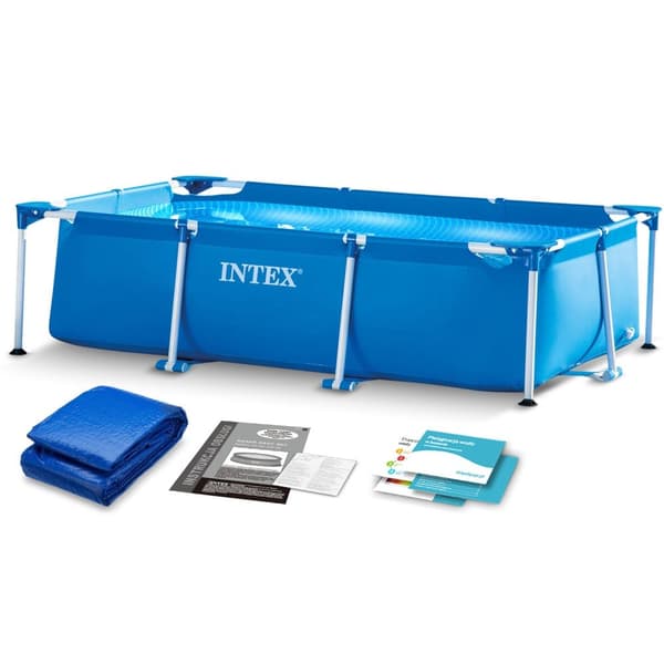 Ramme havepool 260 x 160 x 65 cm 2-i-1 INTEX 28271