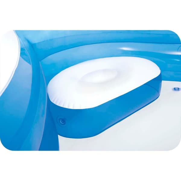 Uppblåsbar pool med sittplatser 229 x 229 x 66 cm INTEX 56475