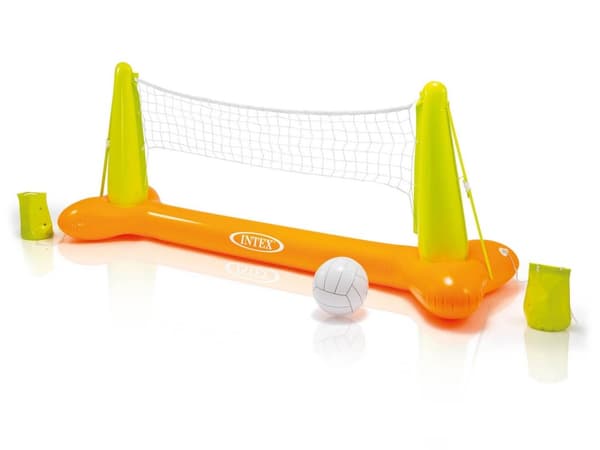 Stor oppblåsbar bassengvolleyball + INTEX 56508 ball