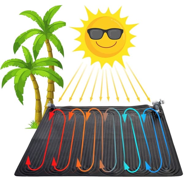 Solar vannvarmepanel 120 x 120 cm INTEX 28685