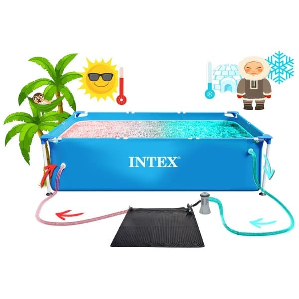 Solar vannvarmepanel 120 x 120 cm INTEX 28685