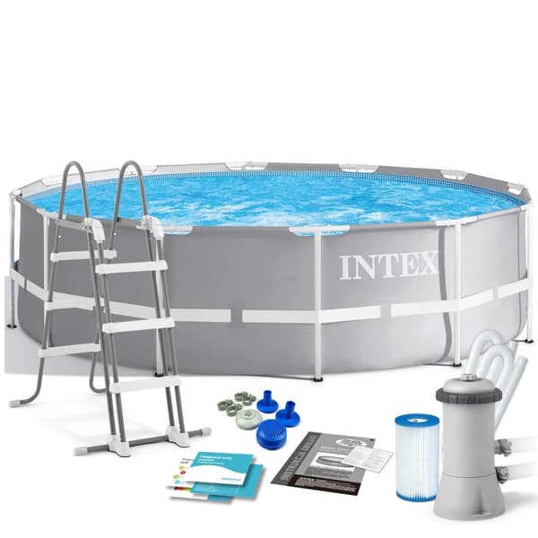 Prisme Rammeramme hagebasseng 366 x 99 cm 4in1 INTEX 26716