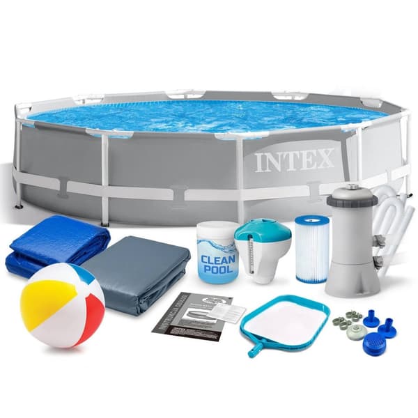 Prisme Ramme ramme hagebasseng 366 x 76 cm 16in1 INTEX 26712