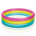 Miniatyrbilde 1 av 2: Oppblåsbart basseng Rainbow 3 ringer 86 x 25 cm INTEX 57104