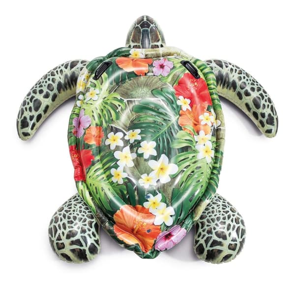 Skildpadde svømmelegetøj 191 x 170 cm INTEX 57555