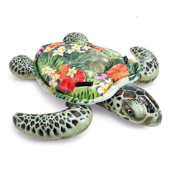 Skildpadde svømmelegetøj 191 x 170 cm INTEX 57555