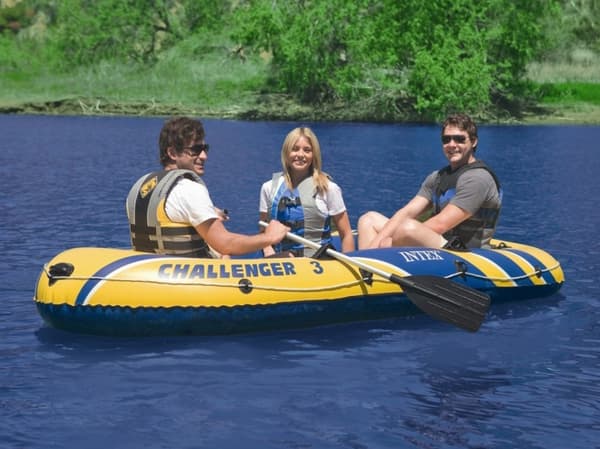 Gummibåt Challenger 3 sett 295 x 137 x 43 cm INTEX 68370