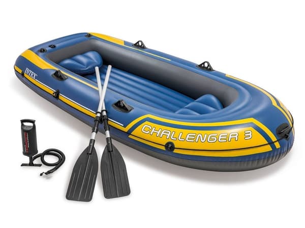 Gummibåt Challenger 3 sett 295 x 137 x 43 cm INTEX 68370